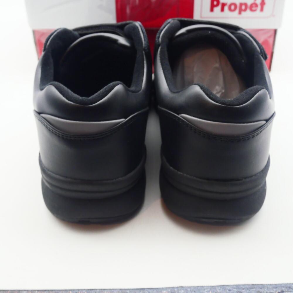 NEW Propet Women's 6  Wide 4E (XX) Tour Walker Strap Black Leather Shoes - Picture 5 of 9